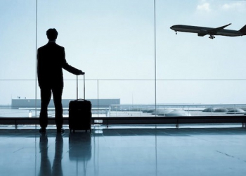 businessman at the airport