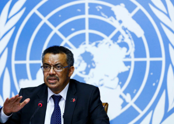 Newly elected Director-General of the World Health Organization (WHO) Tedros Adhanom Ghebreyesus attends a news conference at the United Nations in Geneva, Switzerland, May 24, 2017.  REUTERS/Denis Balibouse - RTX37CKB