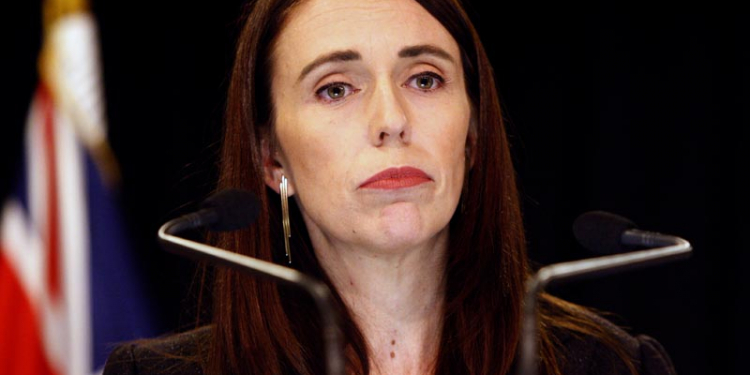 New Zealand Prime Minister Jacinda Ardern addresses a press conference in Wellington, New Zealand Monday, March 25, 2019. Photo: AP