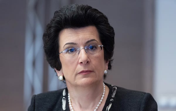 5814250 13.03.2019 Экс-спикер парламента Грузии, лидер партии "Демократическое движение — Единая Грузия" Нино Бурджанадзе во время интервью в агентстве МИА "Россия сегодня". Евгения Новоженина / РИА Новости